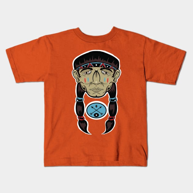 The Chief Kids T-Shirt by andrewnart1990